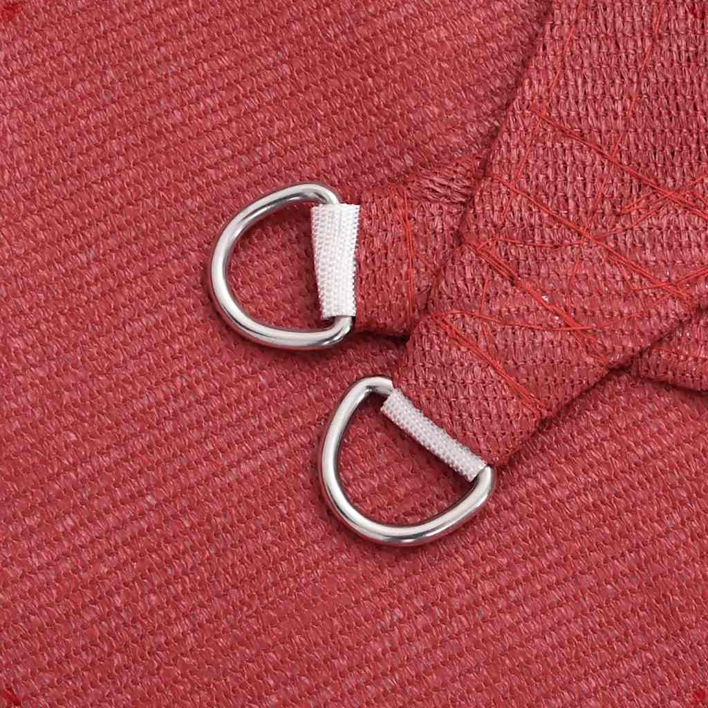 Pânză parasolar, roșu, 2x2 m, HDPE, 160 g/m² GartenMobel Dekor