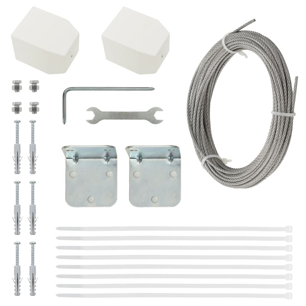 Paravan de balcon, verde deschis, 100x240 cm, țesătură oxford GartenMobel Dekor