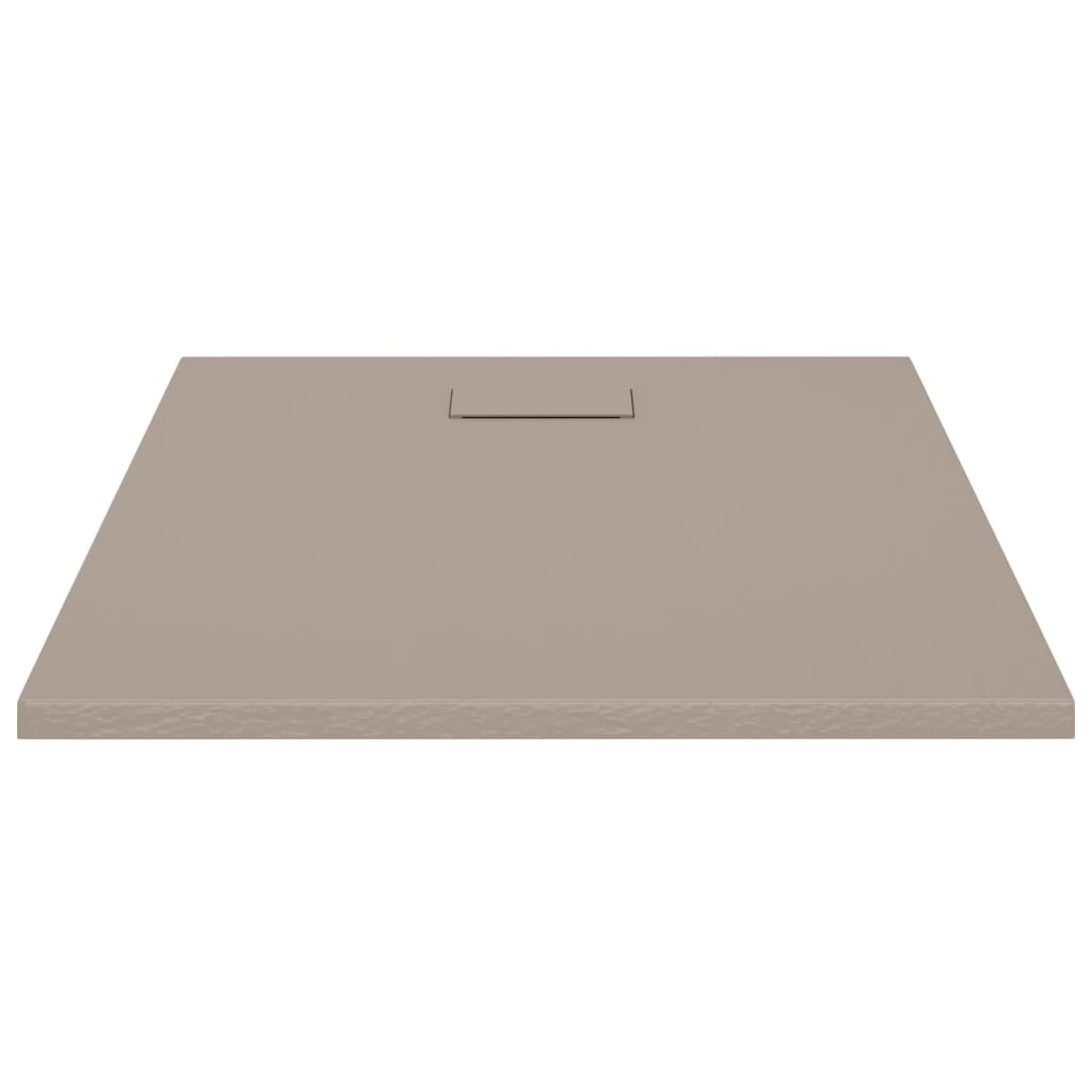 Cădiță de duș, maro, 100x80 cm, SMC GartenMobel Dekor