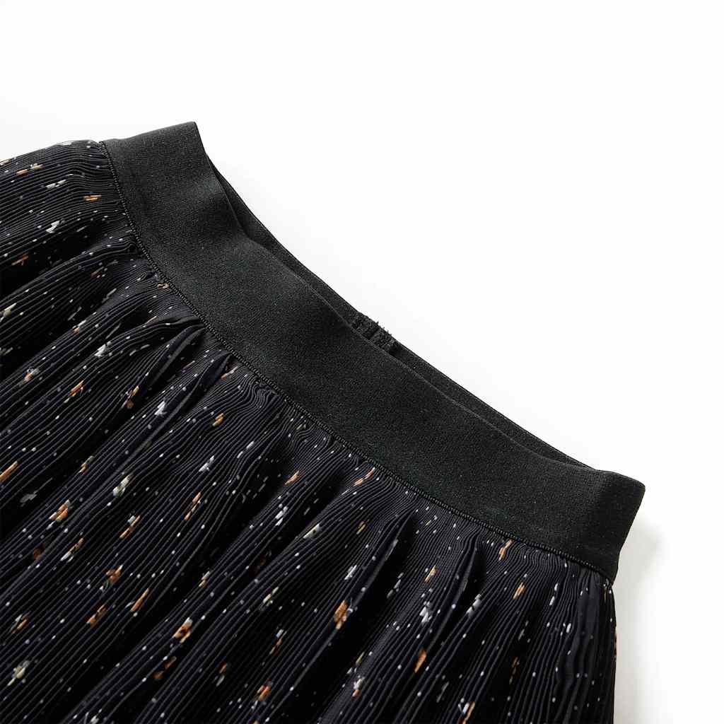 Fustă pentru copii cu volane, negru, 104 GartenMobel Dekor