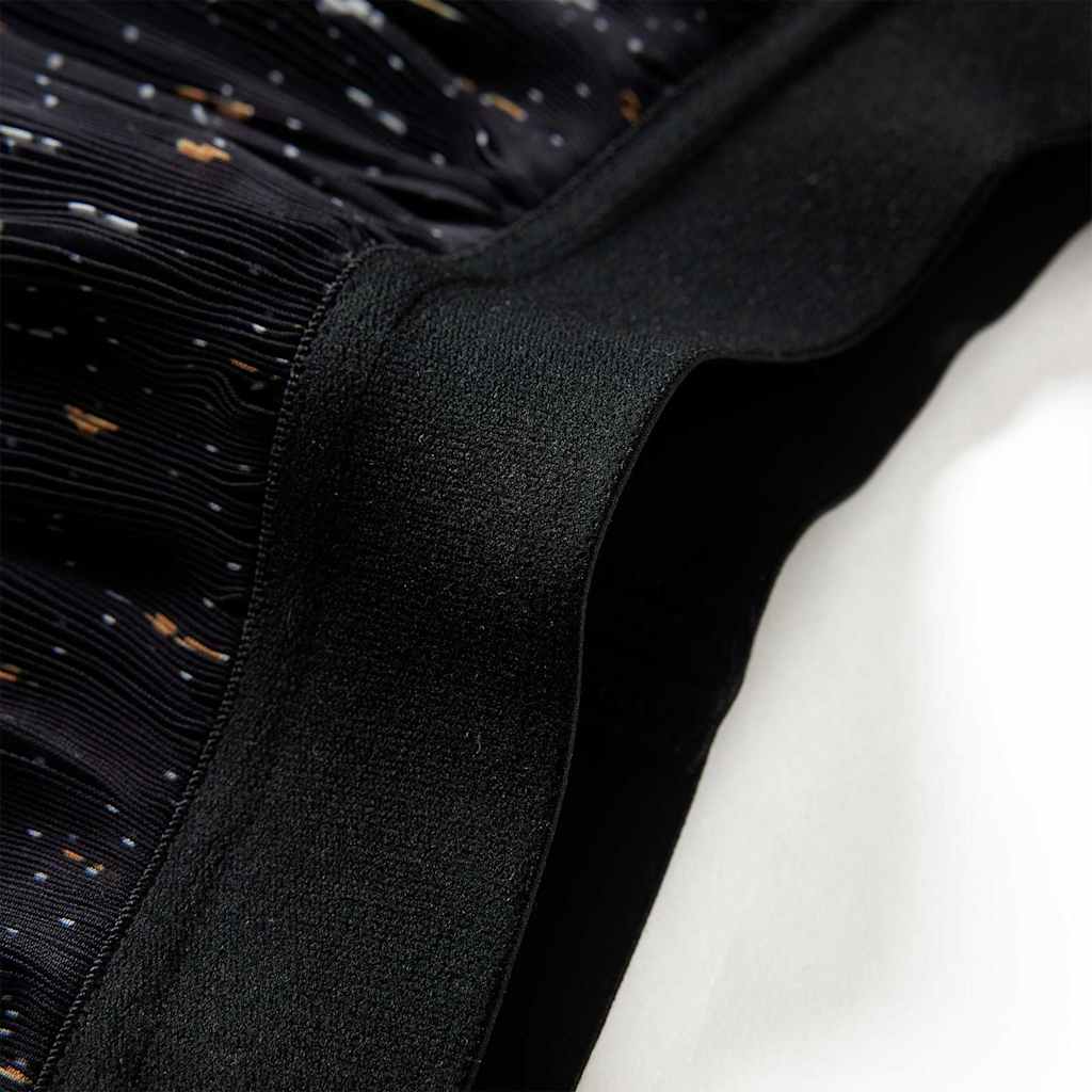 Fustă pentru copii cu volane, negru, 104 GartenMobel Dekor