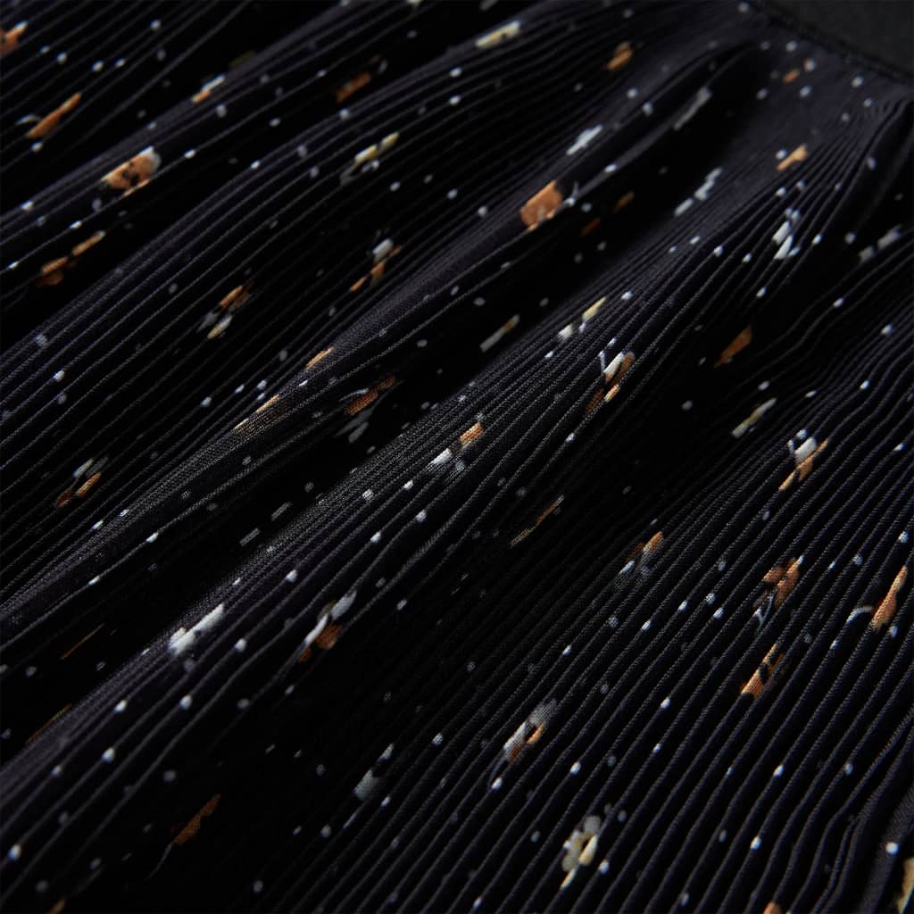 Fustă pentru copii cu volane, negru, 116 GartenMobel Dekor