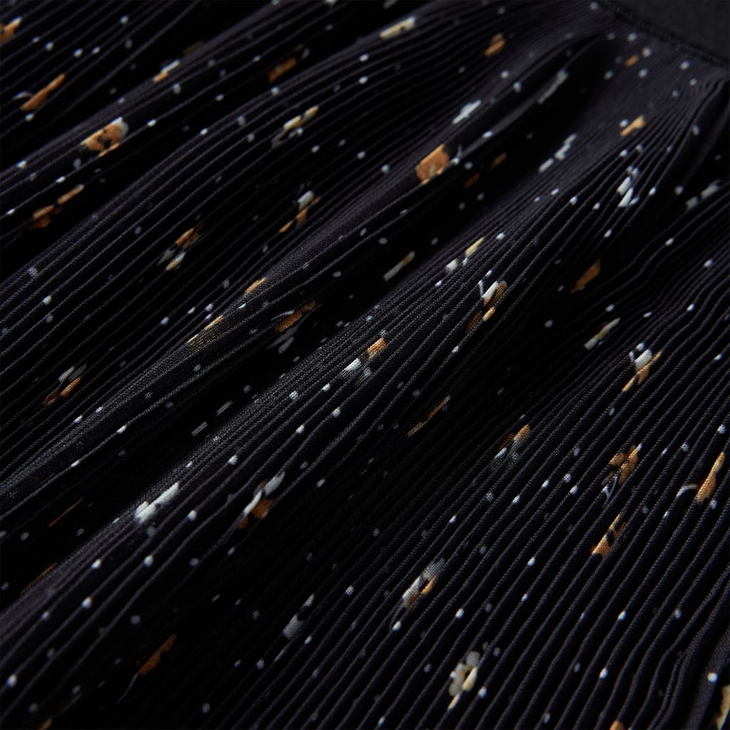 Fustă pentru copii cu volane, negru, 128 GartenMobel Dekor