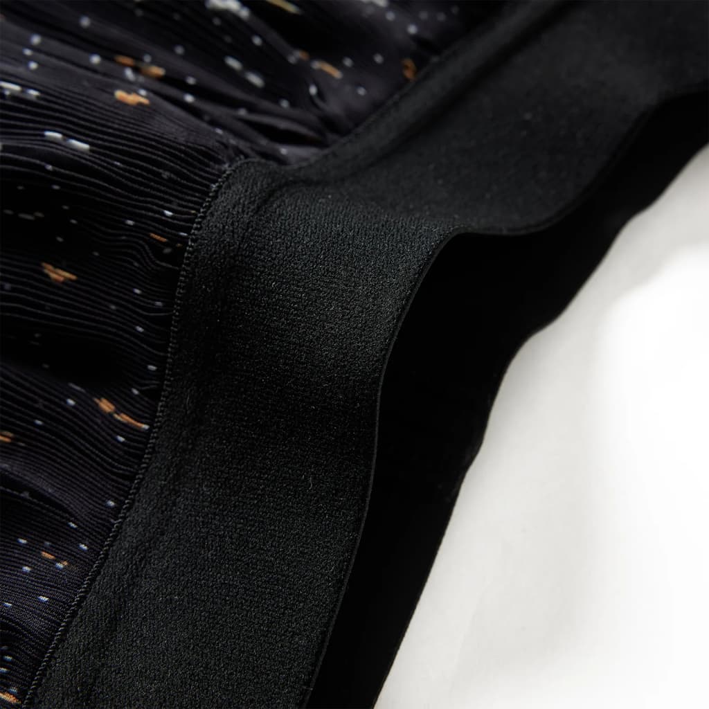 Fustă pentru copii cu volane, negru, 128 GartenMobel Dekor