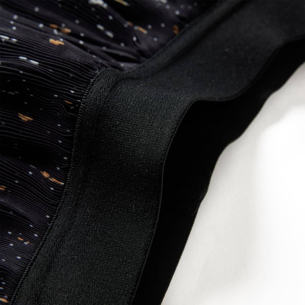 Fustă pentru copii cu volane, negru, 140 GartenMobel Dekor