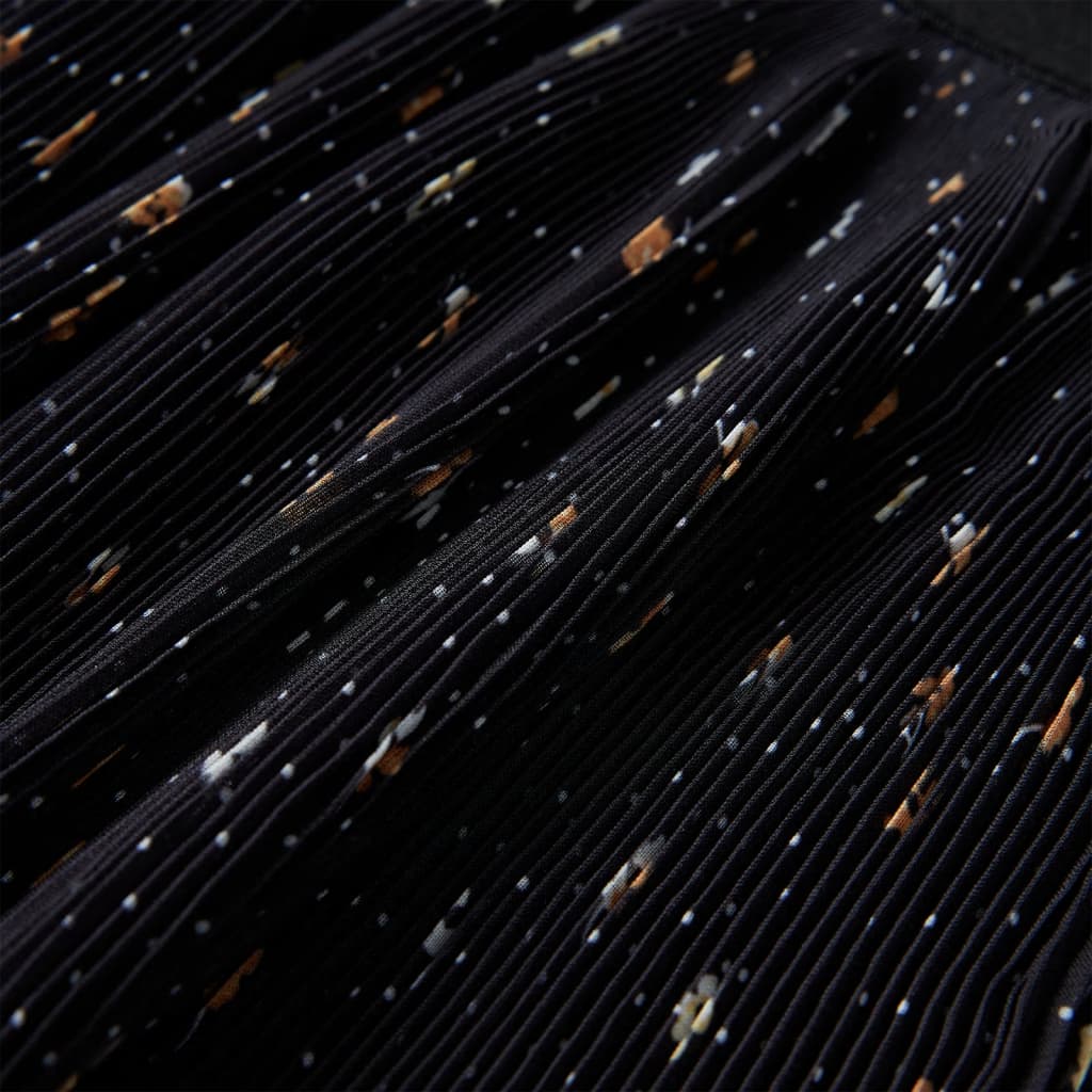 Fustă pentru copii cu volane, negru, 140 GartenMobel Dekor