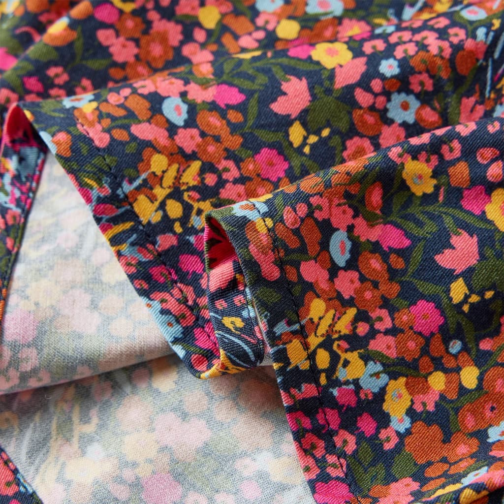 Rochie pentru copii cu mâneci lungi, multicolor, 104 GartenMobel Dekor