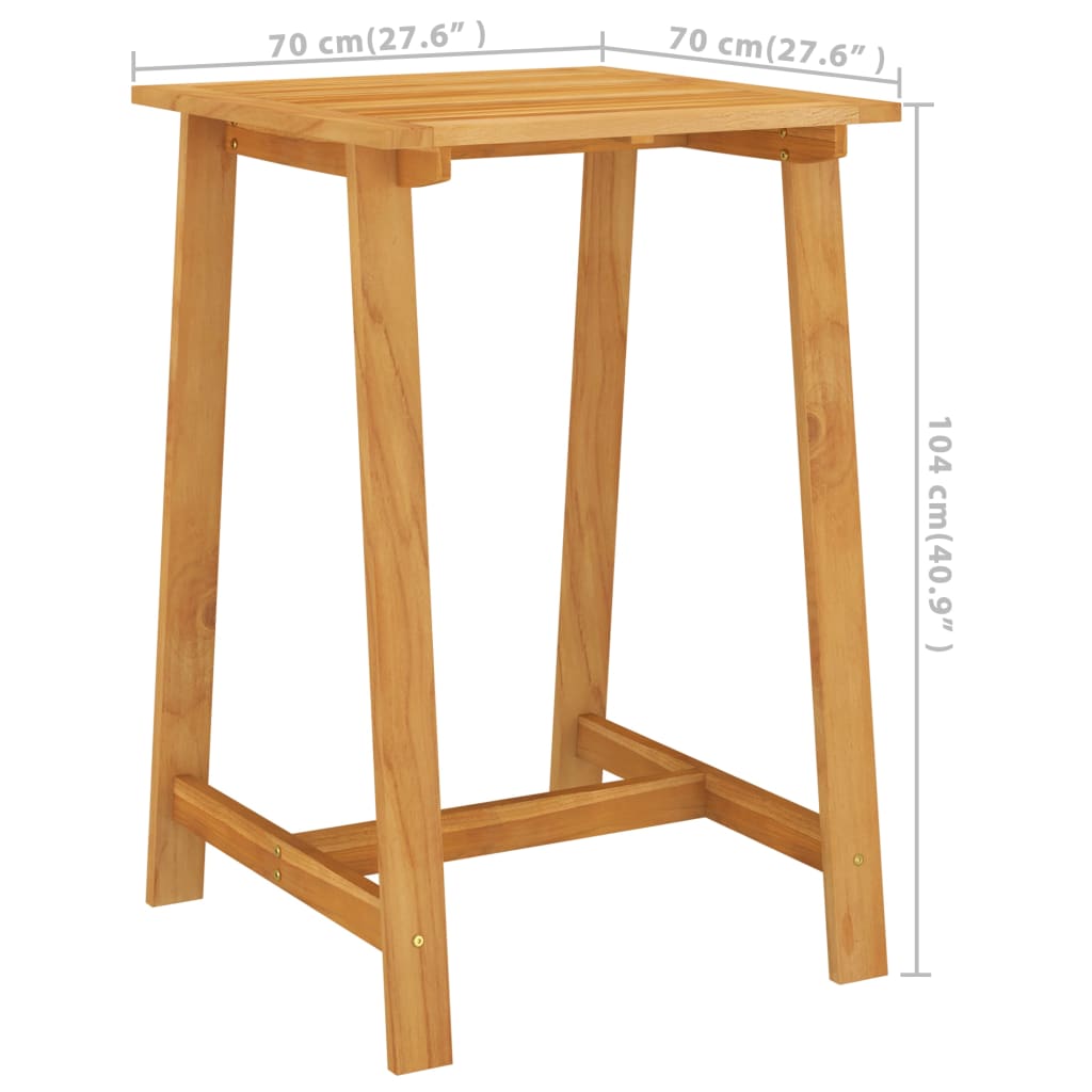 Set mobilier de bar de grădină, 5 piese, gri GartenMobel Dekor