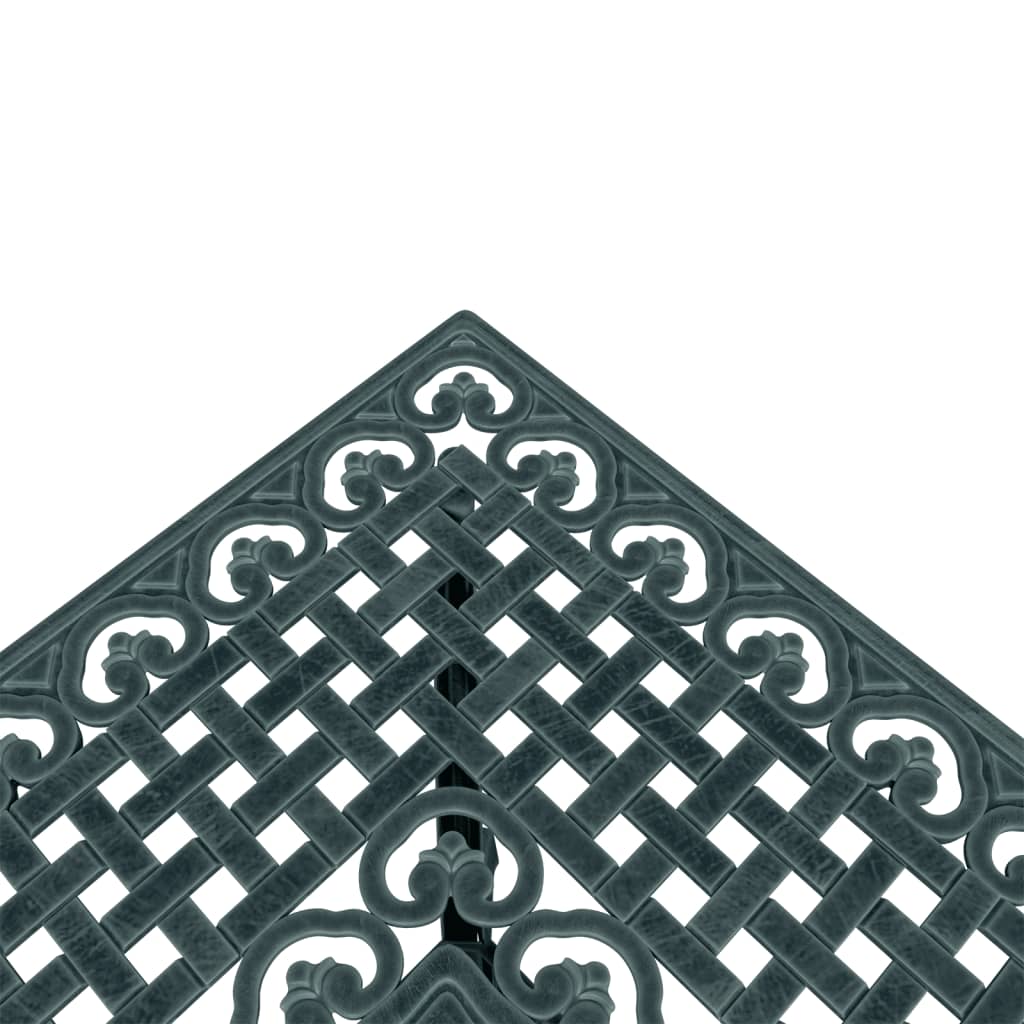 Set mobilier de grădină, 5 piese, verde, aluminiu turnat GartenMobel Dekor