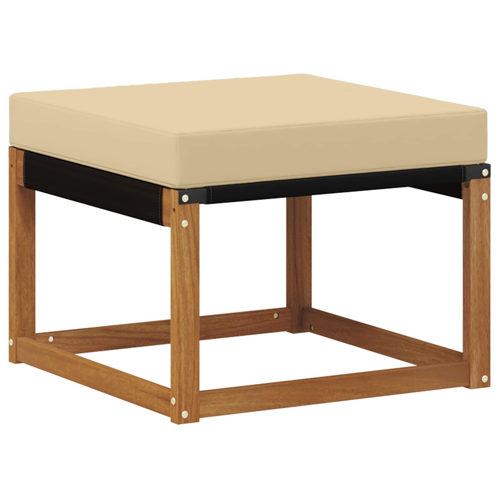 Set de canapele de exterior cu pernă 5 pcs Natural și Bej GartenMobel Dekor