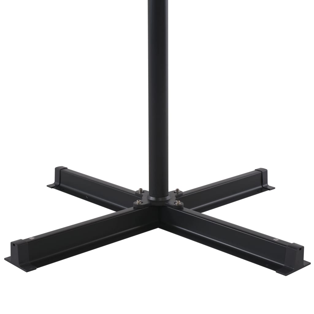 Umbrelă de soare de grădină, bază portabilă, antracit GartenMobel Dekor