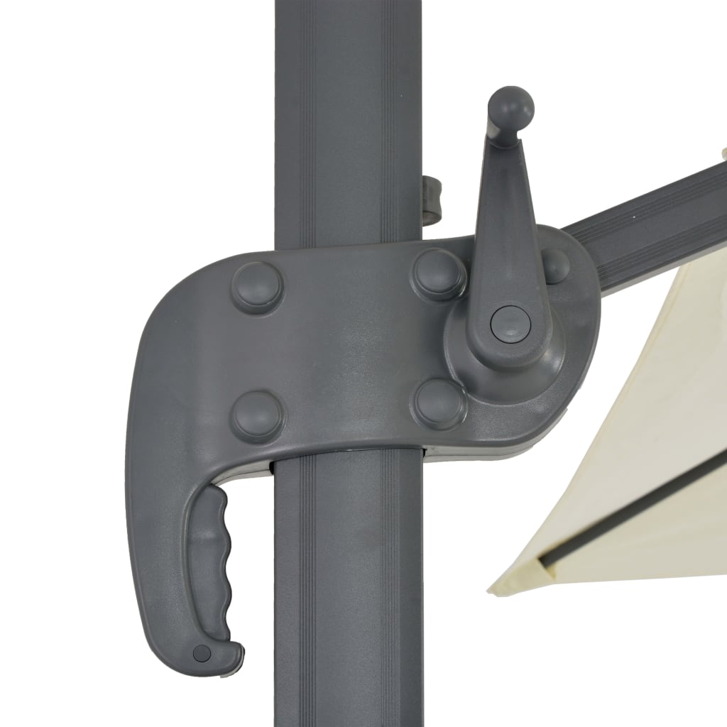 Umbrelă de soare de grădină, bază portabilă, nisipiu GartenMobel Dekor