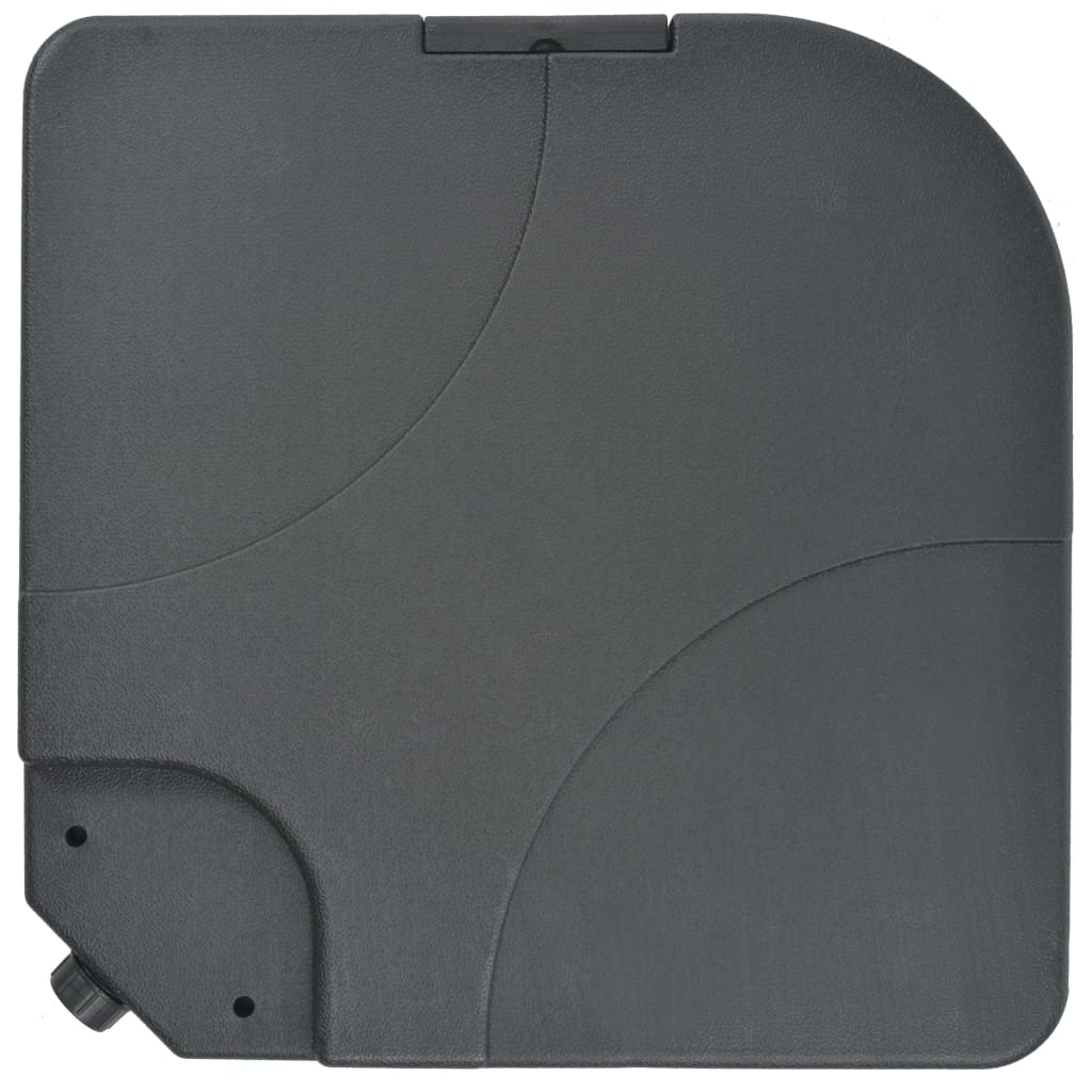 Umbrelă de soare de grădină, bază portabilă, taupe GartenMobel Dekor