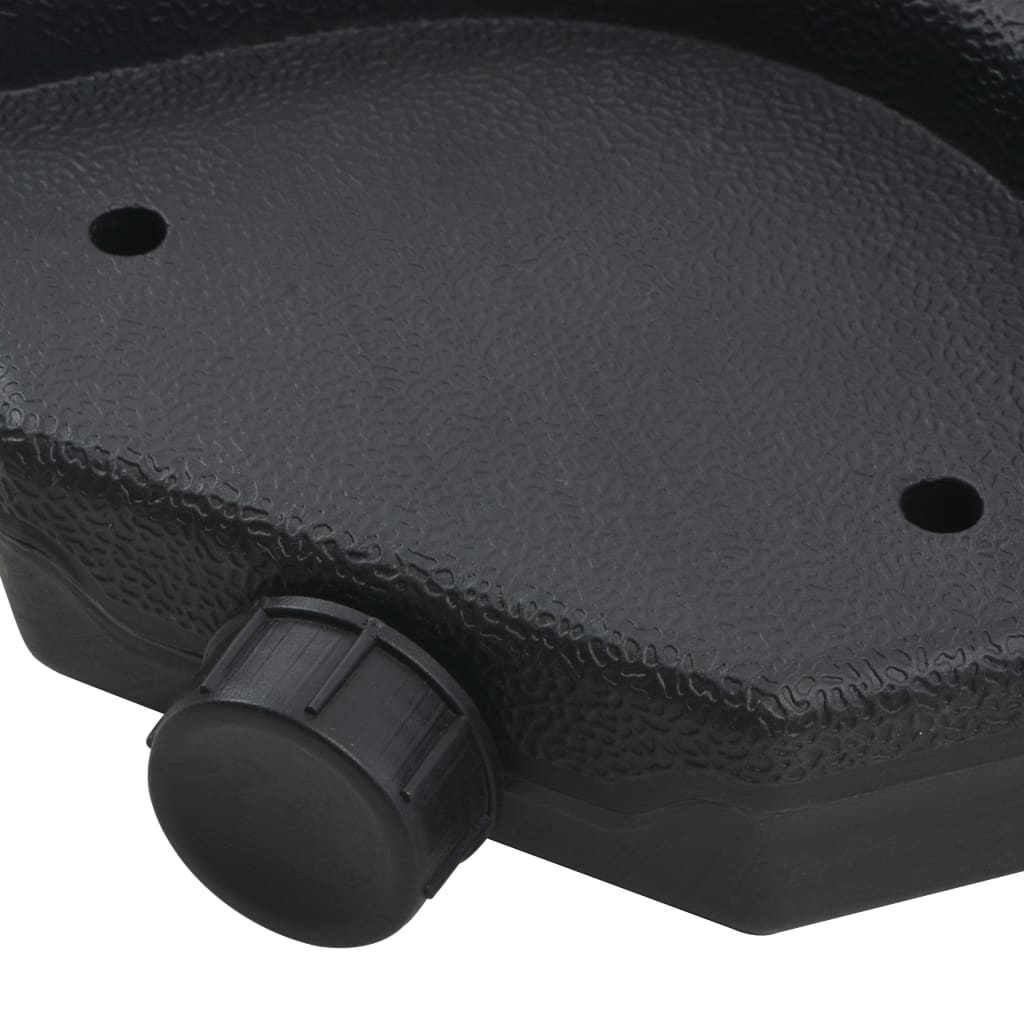 Umbrelă de soare de grădină, bază portabilă, taupe GartenMobel Dekor