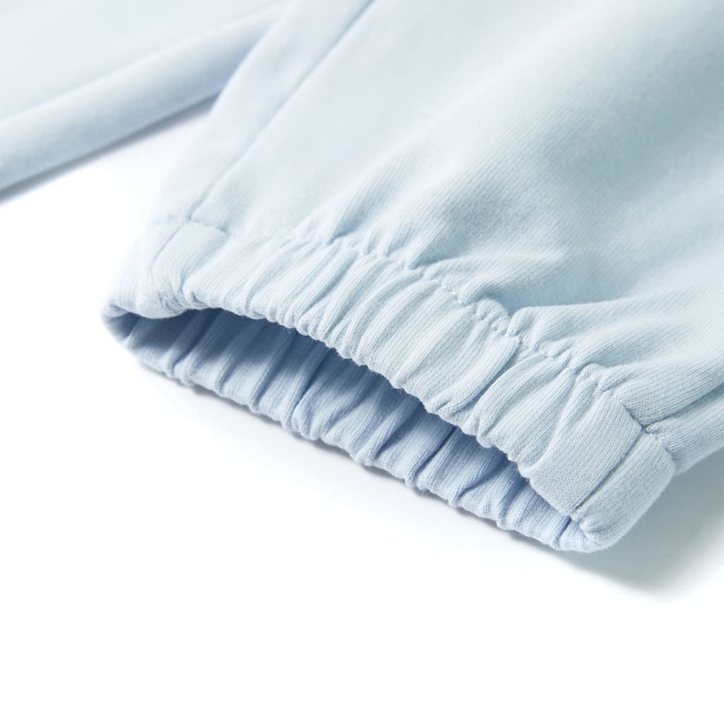 Pantaloni de trening pentru copii, albastru deschis, 116 GartenMobel Dekor