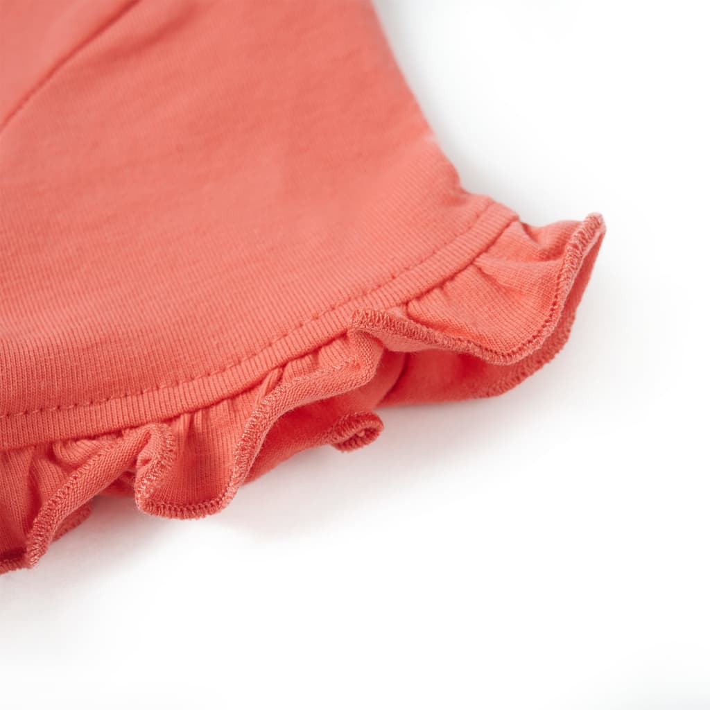 Tricou de copii cu mâneci scurte, corai, 104 GartenMobel Dekor