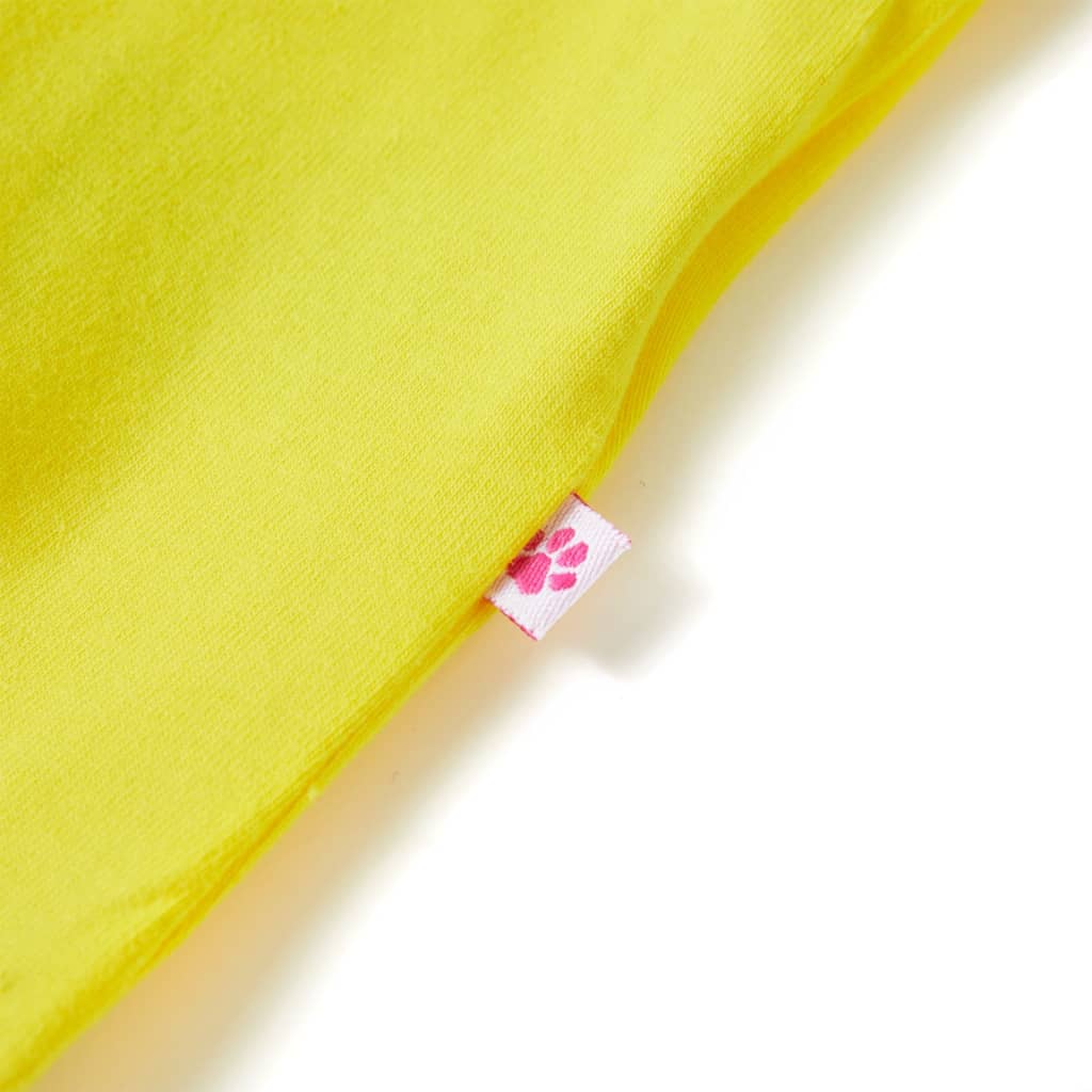 Tricou pentru copii, galben, 116 GartenMobel Dekor
