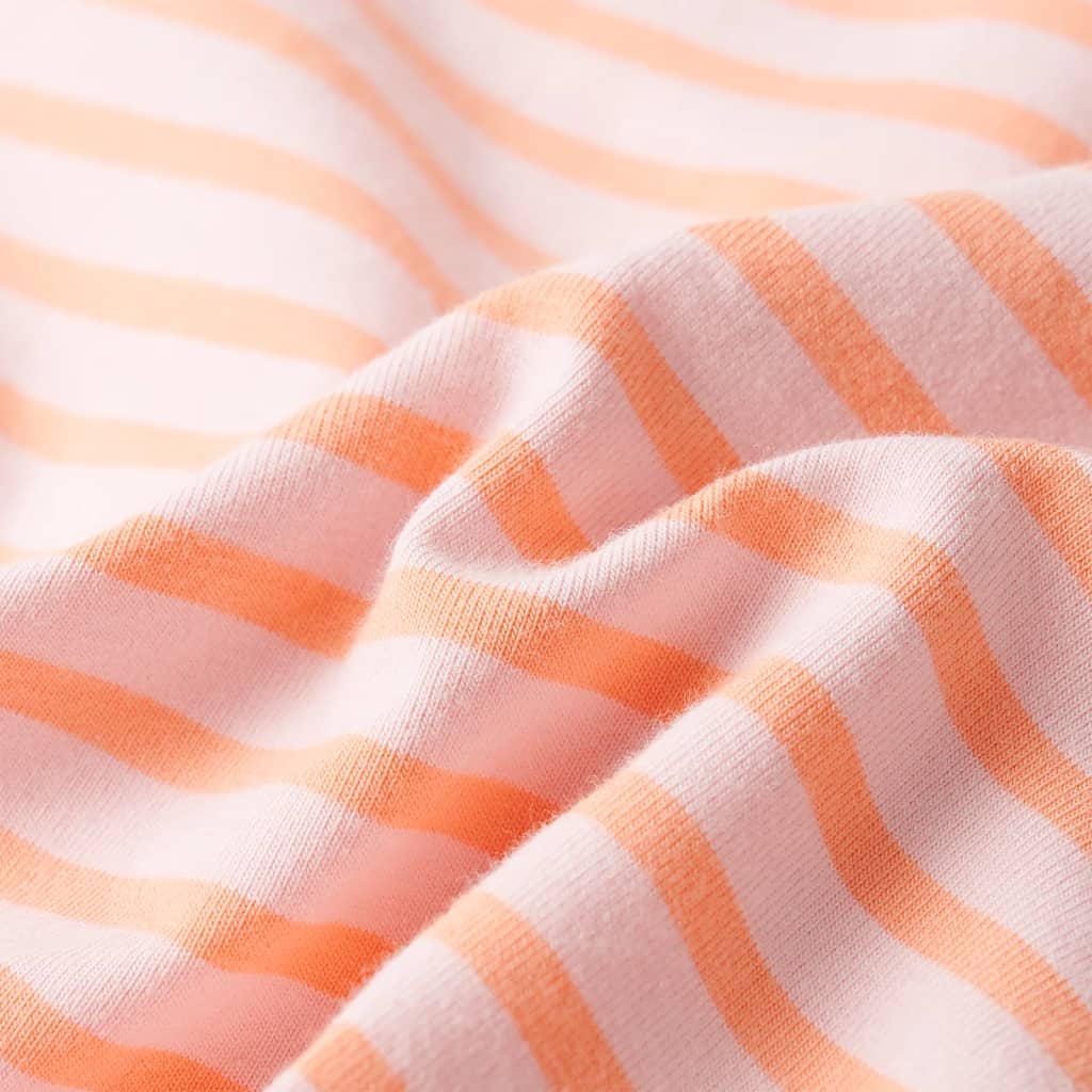 Fustă dreaptă pentru copii cu dungi, roz, 140 GartenMobel Dekor