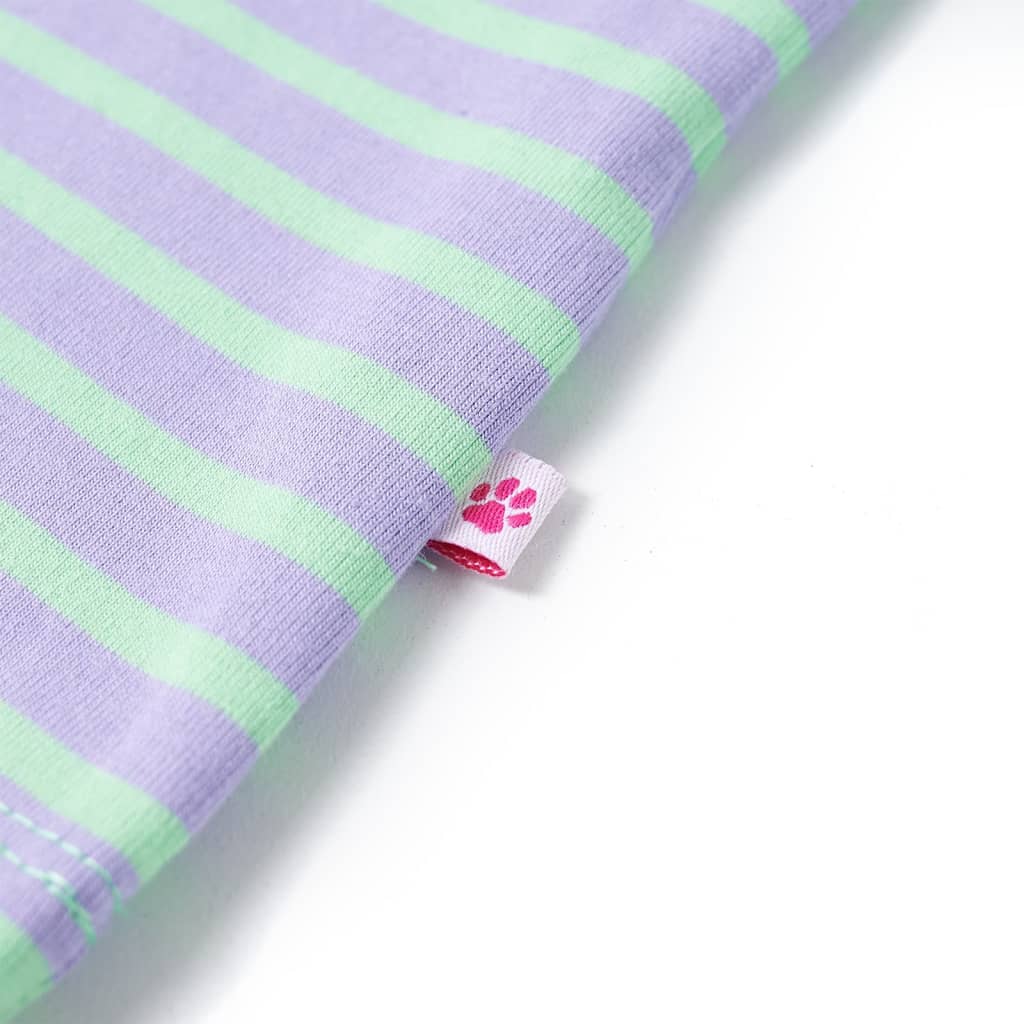 Tricou pentru copii, verde mentă aprins, 128 GartenMobel Dekor