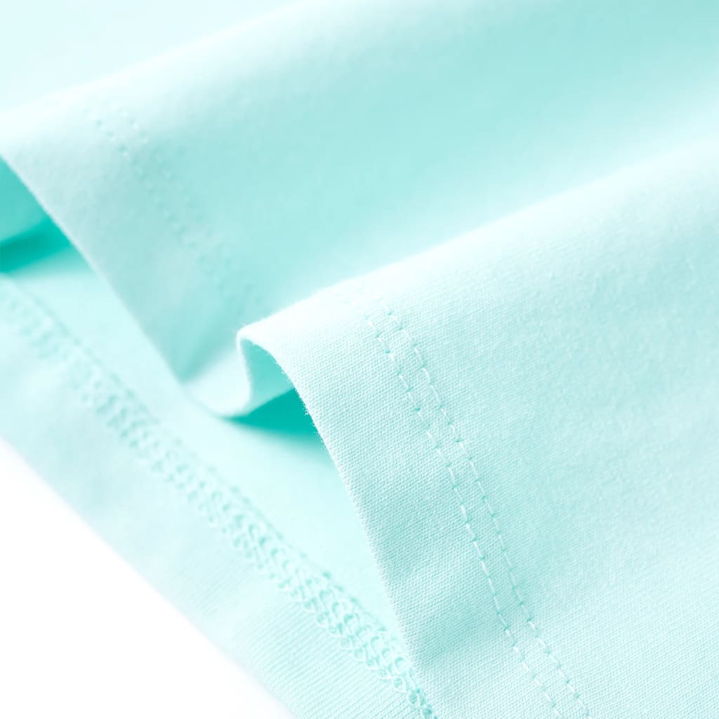 Tricou pentru copii, turcoaz deschis, 140 GartenMobel Dekor