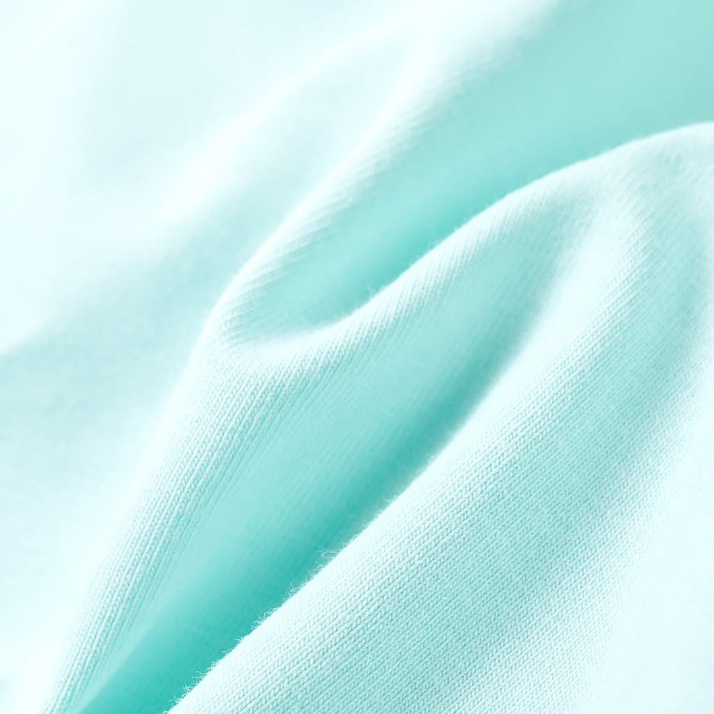 Tricou pentru copii, turcoaz deschis, 140 GartenMobel Dekor