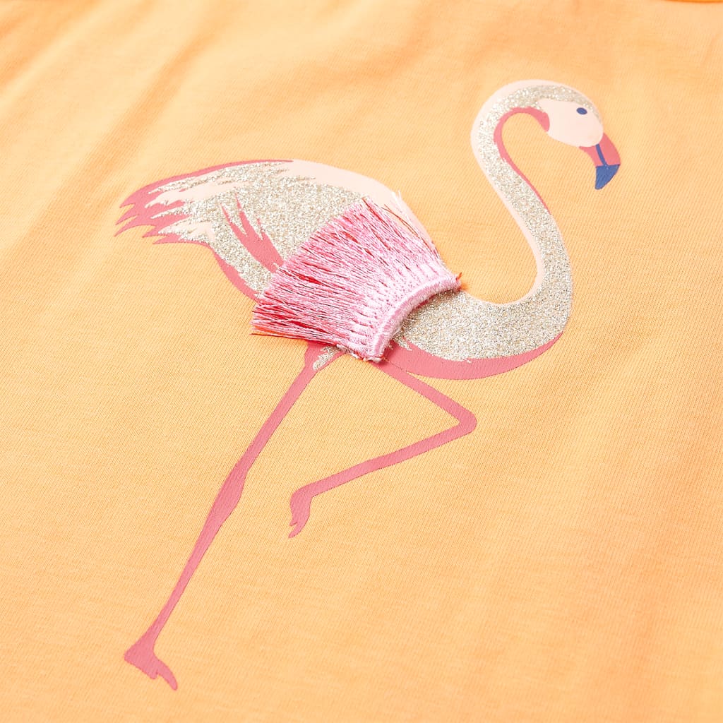 Maieu pentru copii, portocaliu aprins, 128 GartenMobel Dekor