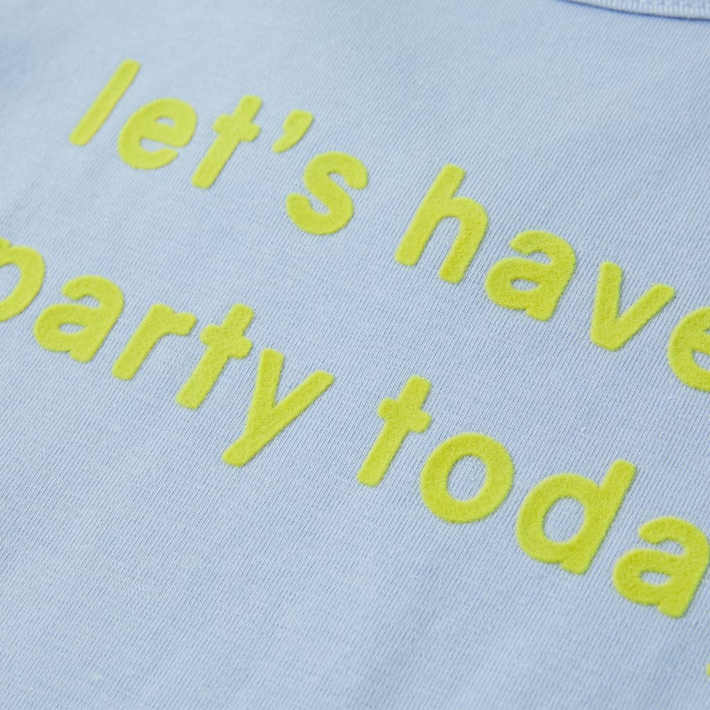 Tricou pentru copii, albastru deschis, 92 GartenMobel Dekor