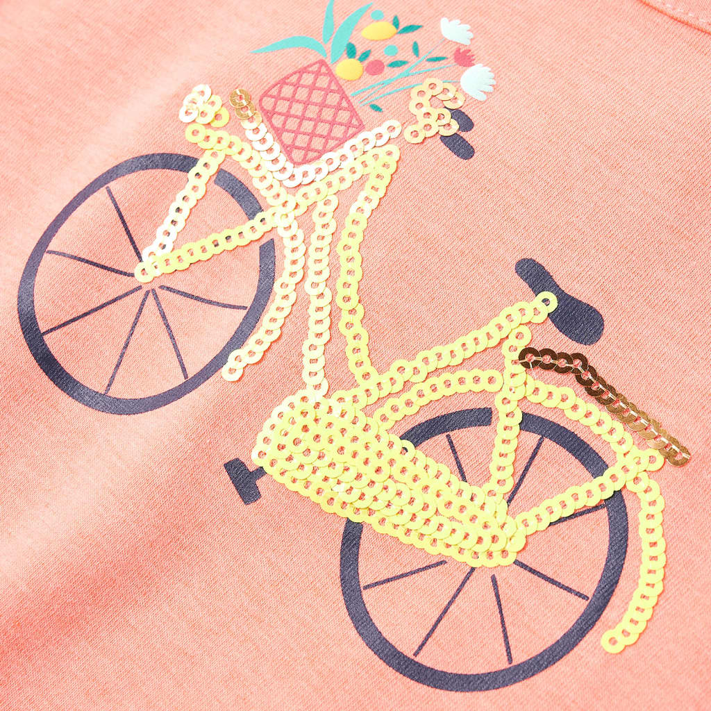 Tricou pentru copii, corai neon, 116 GartenMobel Dekor