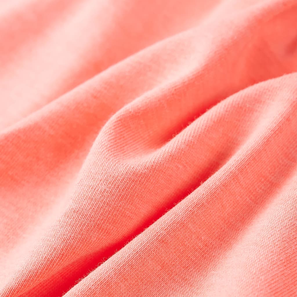 Tricou pentru copii, corai neon, 128 GartenMobel Dekor