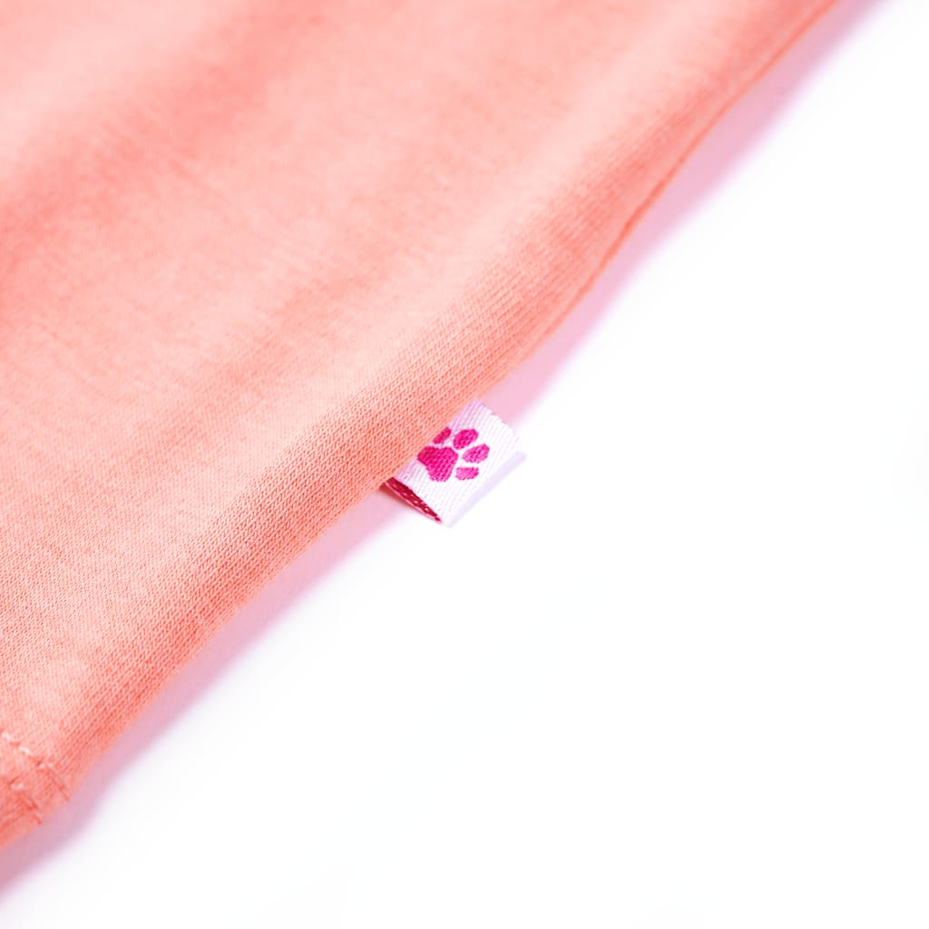 Tricou pentru copii, corai neon, 128 GartenMobel Dekor