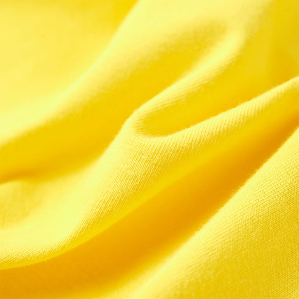 Tricou pentru copii, galben, 128 GartenMobel Dekor