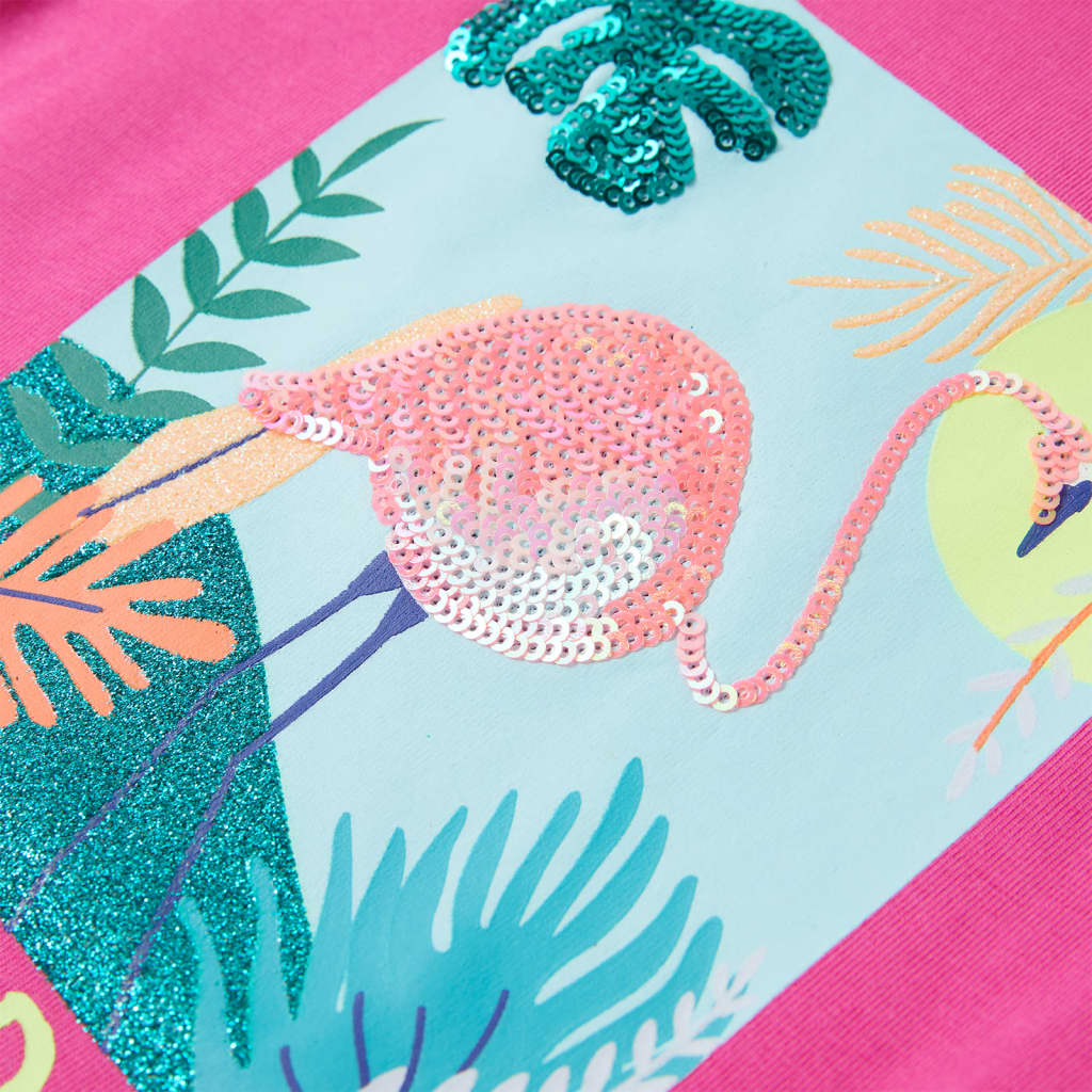 Tricou pentru copii, roz închis, 104 GartenMobel Dekor