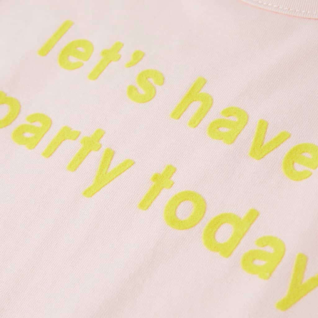 Tricou pentru copii, roz pal, 140 GartenMobel Dekor