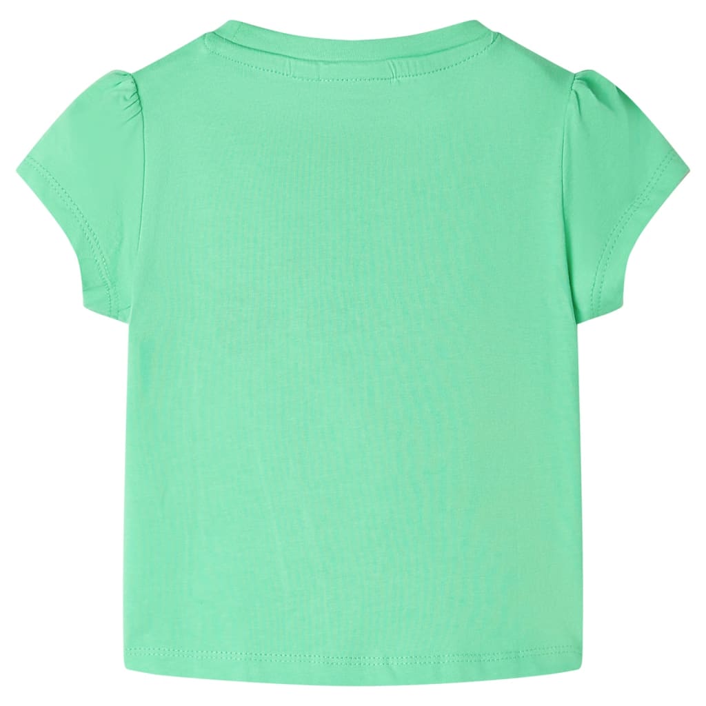 Tricou pentru copii, verde deschis, 140 GartenMobel Dekor