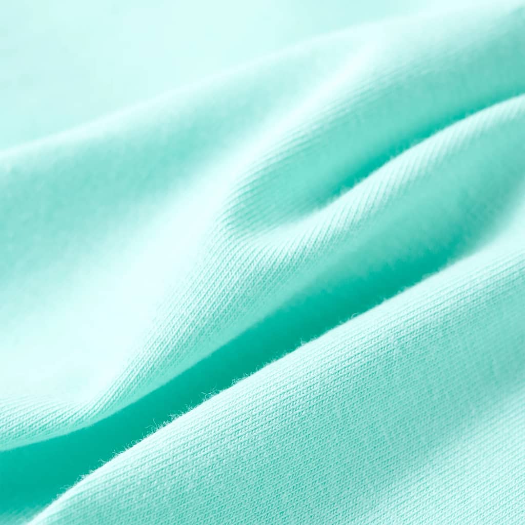 Tricou pentru copii, verde mentă deschis, 128 GartenMobel Dekor