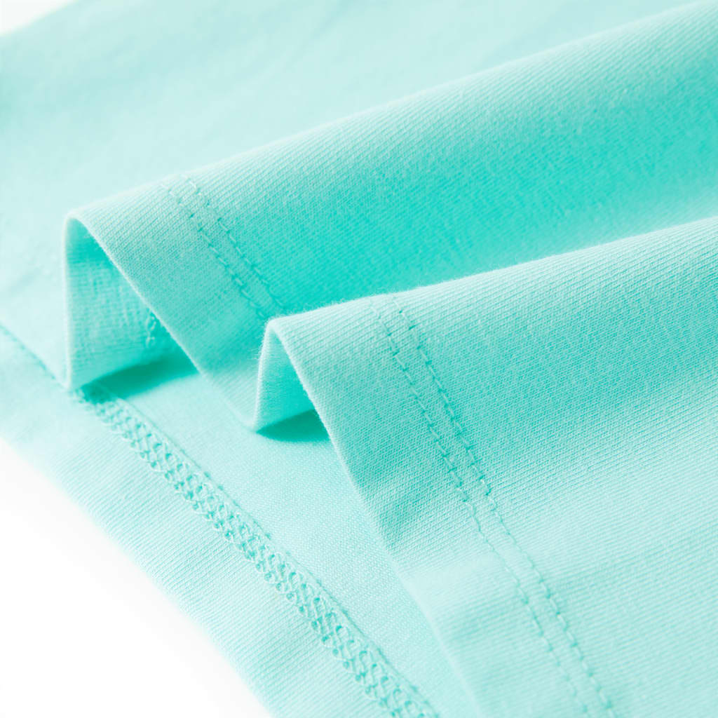 Tricou pentru copii, verde mentă deschis, 92 GartenMobel Dekor