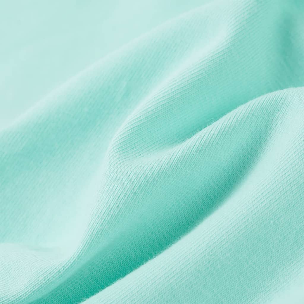 Tricou pentru copii, turcoaz deschis, 128 GartenMobel Dekor