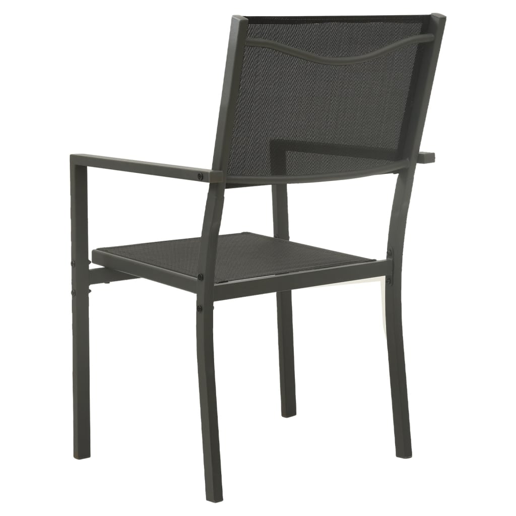 Set mobilier de exterior, 3 piese, oțel GartenMobel Dekor