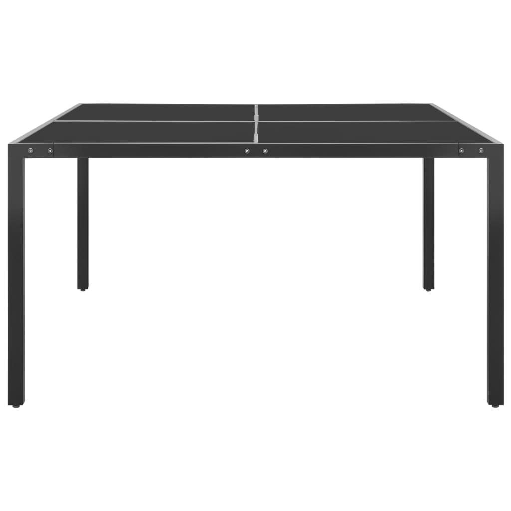 Set mobilier de exterior, 9 piese, oțel GartenMobel Dekor