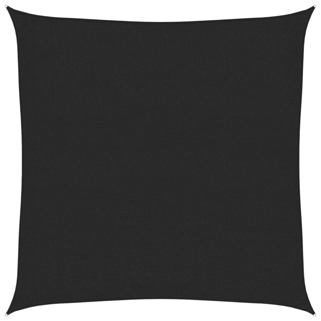 Pânză parasolar, negru, 3x3 m, HDPE, 160 g/m² GartenMobel Dekor