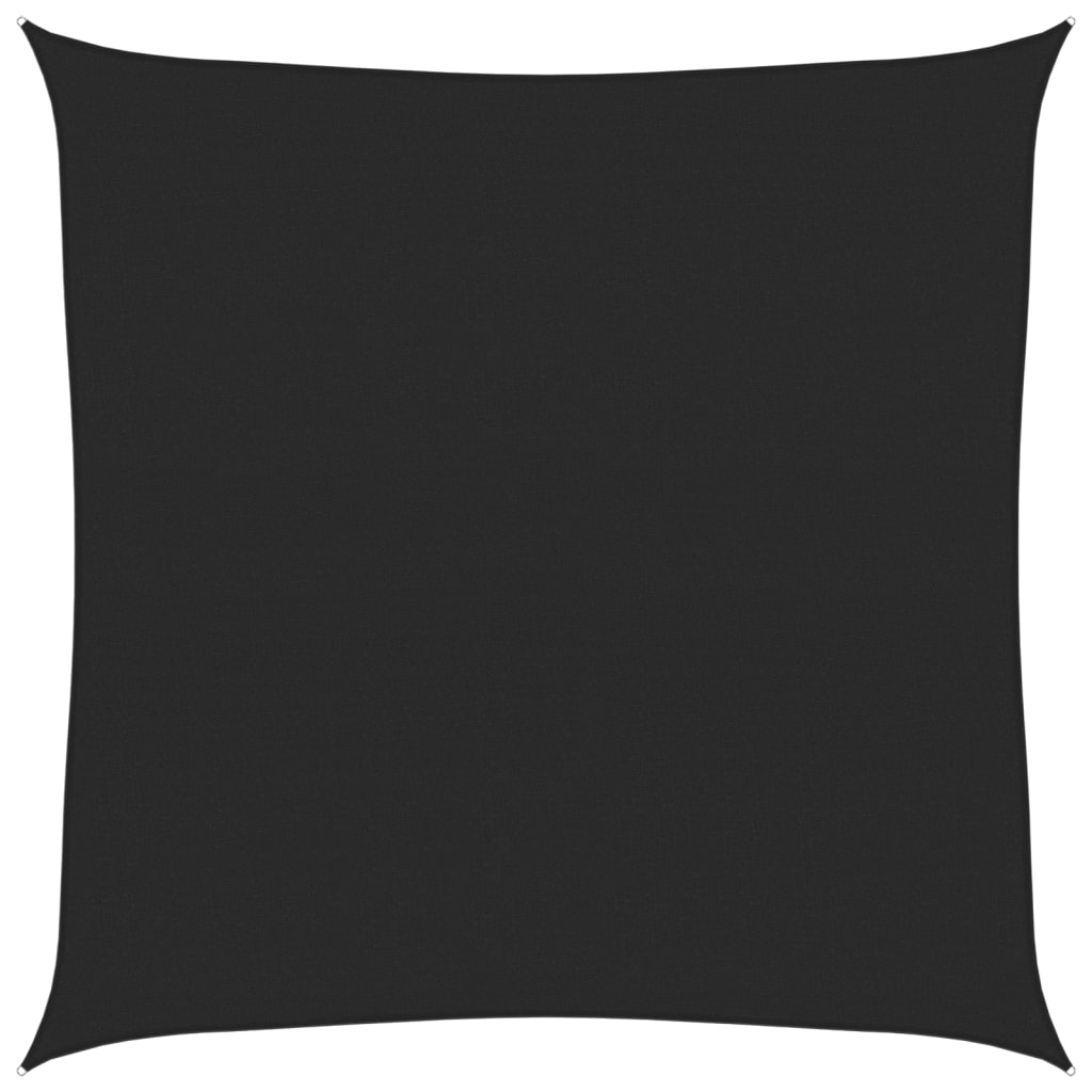 Pânză parasolar, negru, 5x5 m, HDPE, 160 g/m² GartenMobel Dekor