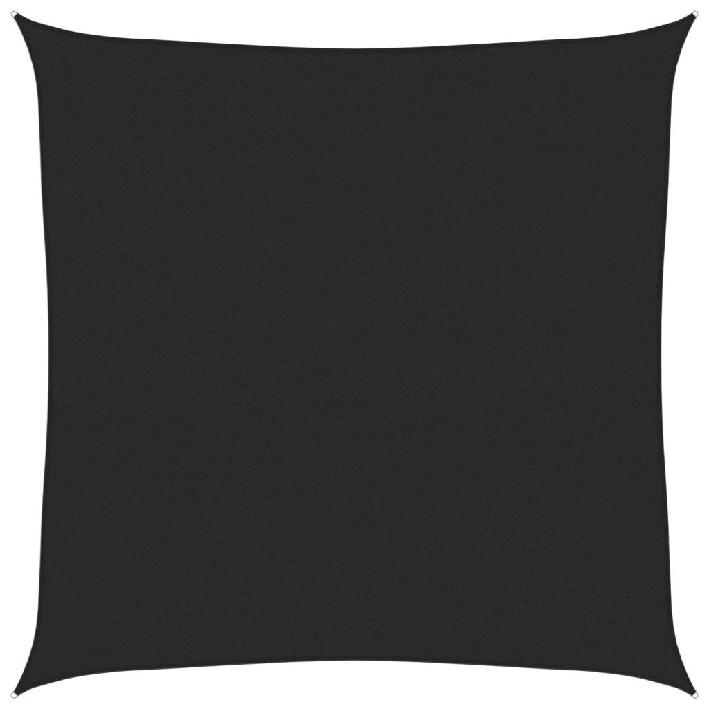 Pânză parasolar, negru, 7x7 m, HDPE, 160 g/m² GartenMobel Dekor