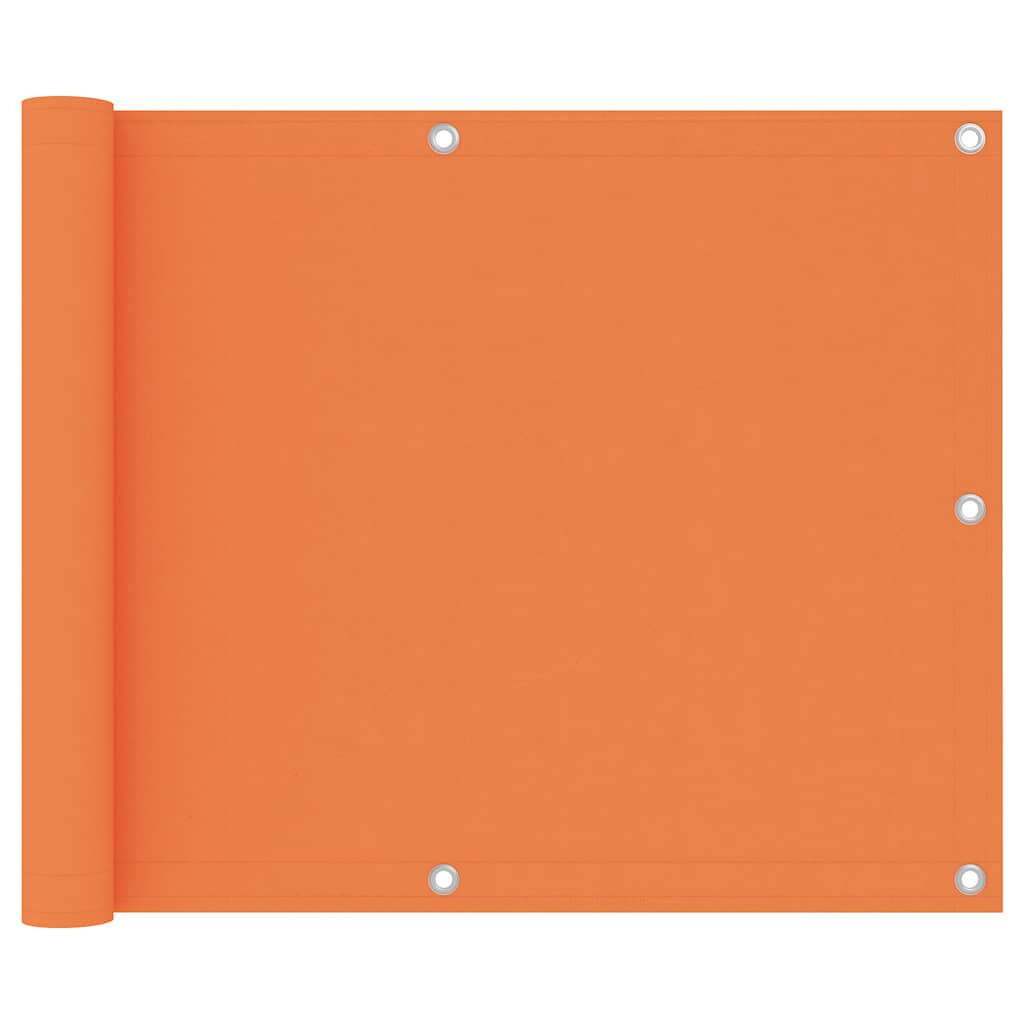 Prelată balcon portocaliu 75x300 cm țesătură Oxford GartenMobel Dekor