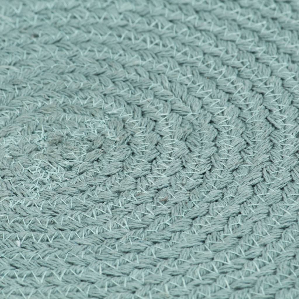 Naproane, 6 buc., verde, 38 cm, iută, rotund GartenMobel Dekor