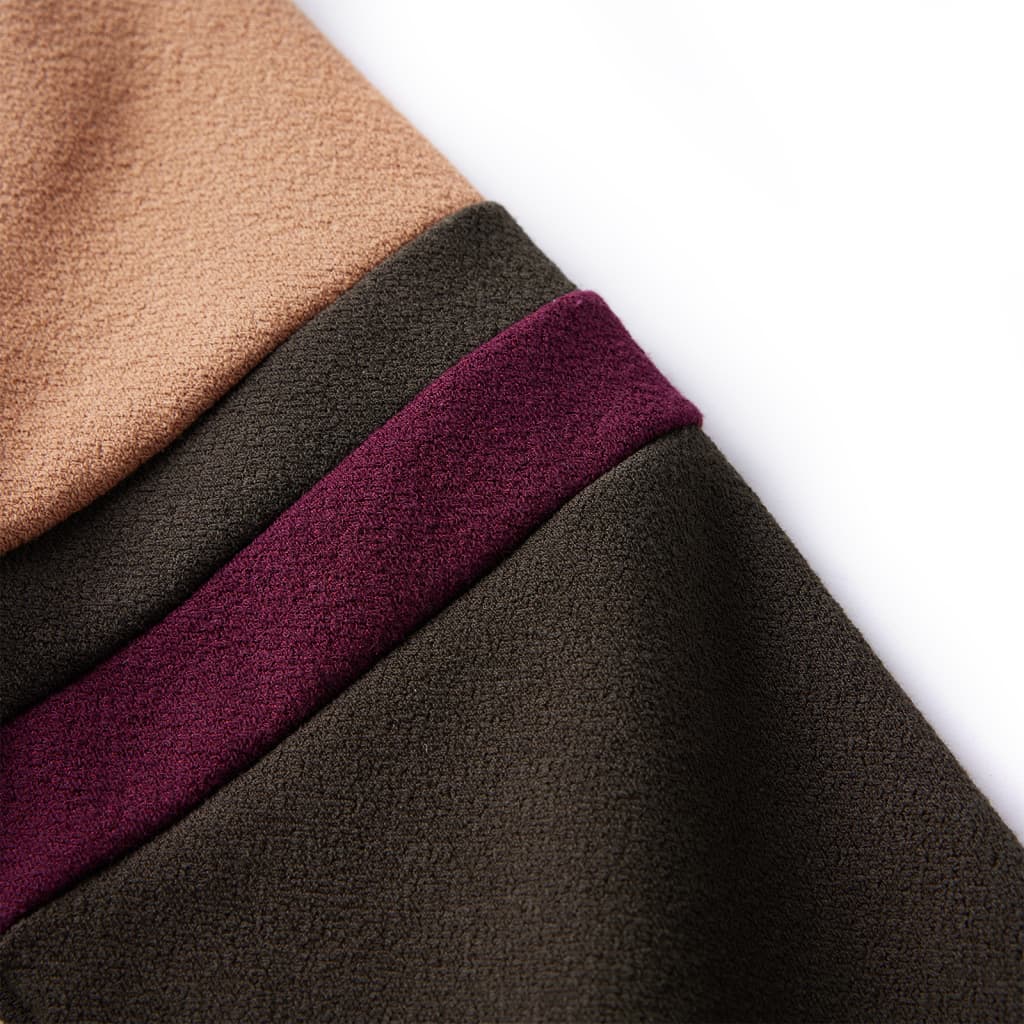 Bluzon pentru copii, kaki închis și camel, 140 GartenMobel Dekor