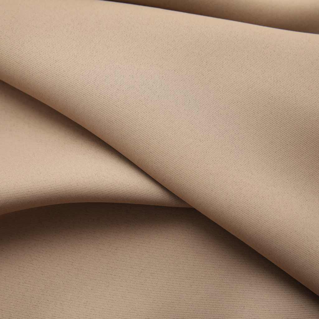 Draperii opace cu cârlige, 2 buc., gri taupe, 140 x 225 cm GartenMobel Dekor