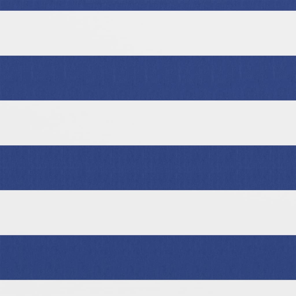 Paravan de balcon, alb și albastru, 75 x 300 cm țesătură oxford GartenMobel Dekor