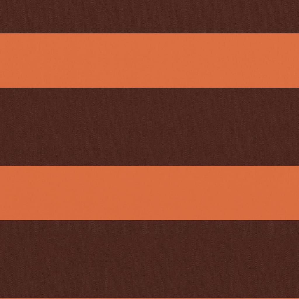 Paravan de balcon portocaliu/maro 75 x 500 cm țesătură oxford GartenMobel Dekor