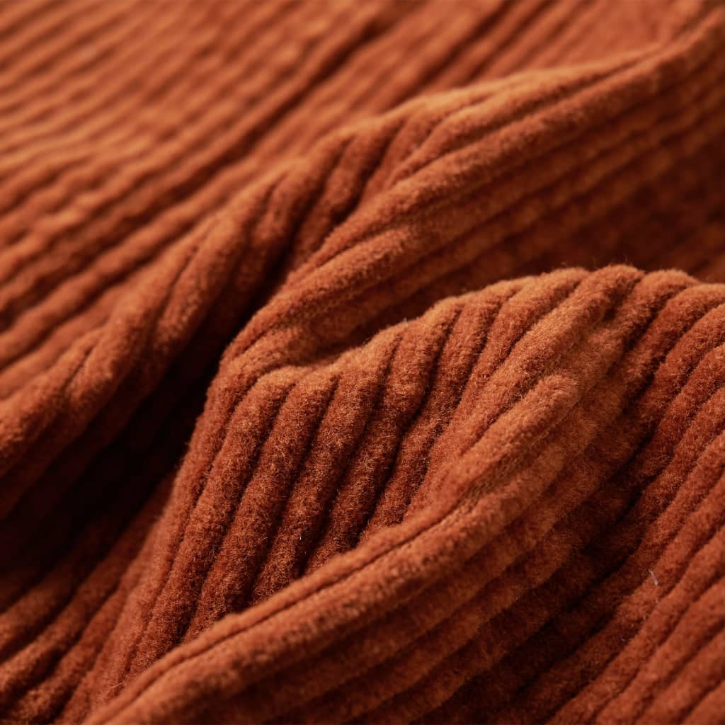 Rochie salopetă pentru copii, velur, coniac, 104 GartenMobel Dekor