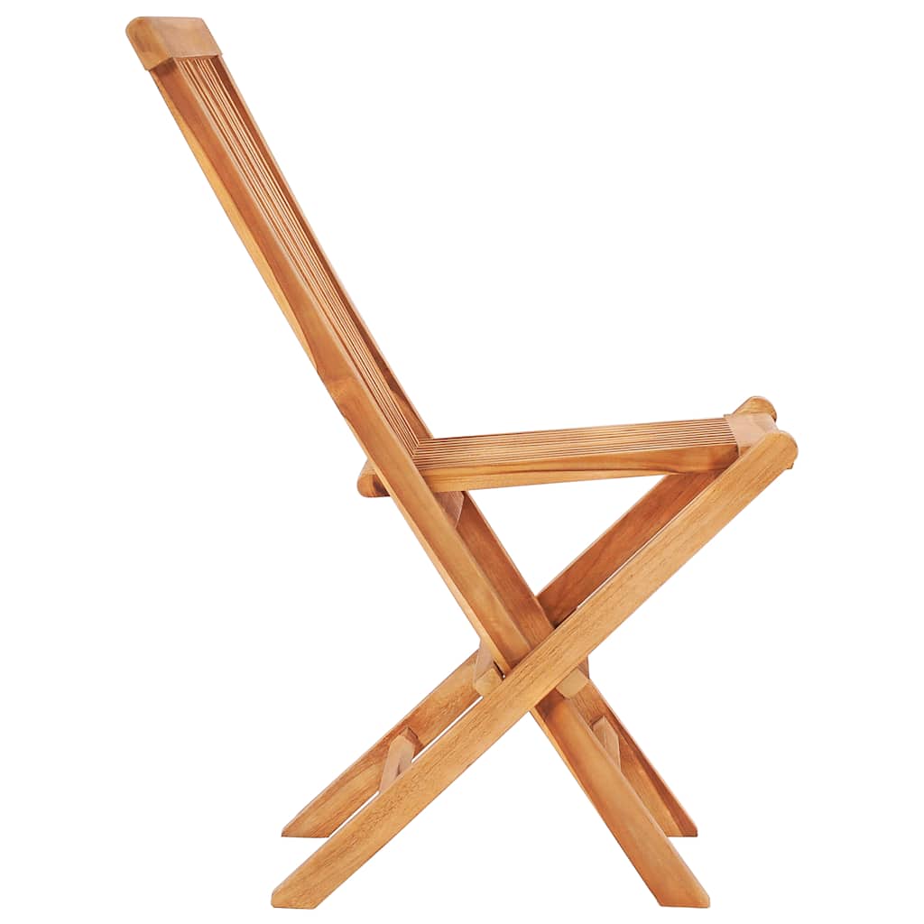 Set mobilier de bistro cu perne gri, 3 piese, lemn masiv de tec GartenMobel Dekor